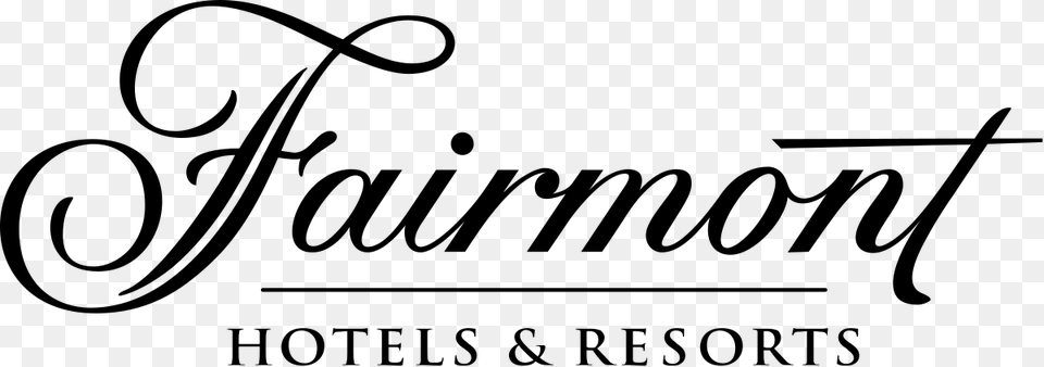 Fairmont Hotels Logo, Gray Png