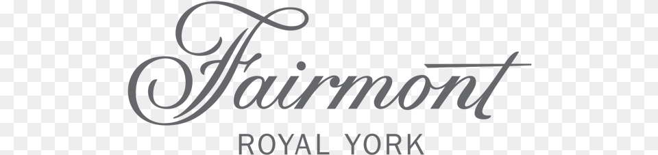 Fairmont Royal York Fairmont Rey Juan Carlos I Logo, Text, Handwriting Png