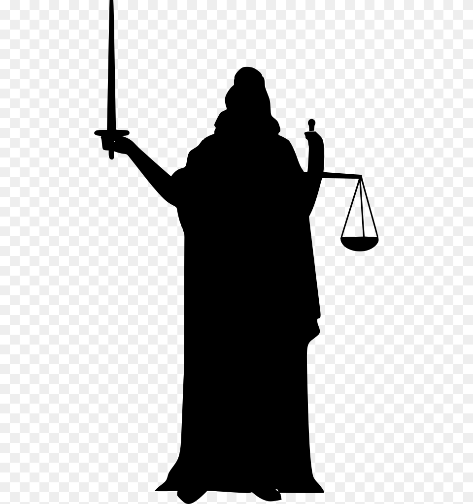 Fairness Scale Of Justice, Gray Png