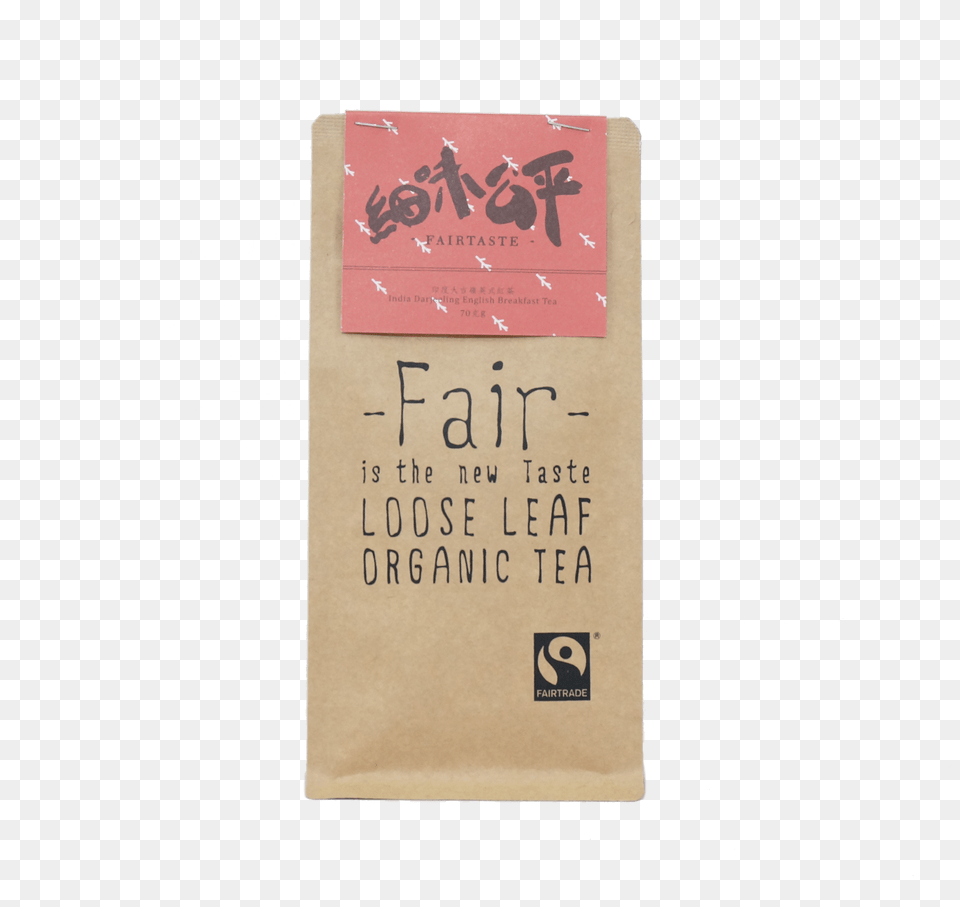 Fairtaste Organic English Breakfast Tea Paper, Text, Advertisement, Poster Free Png Download