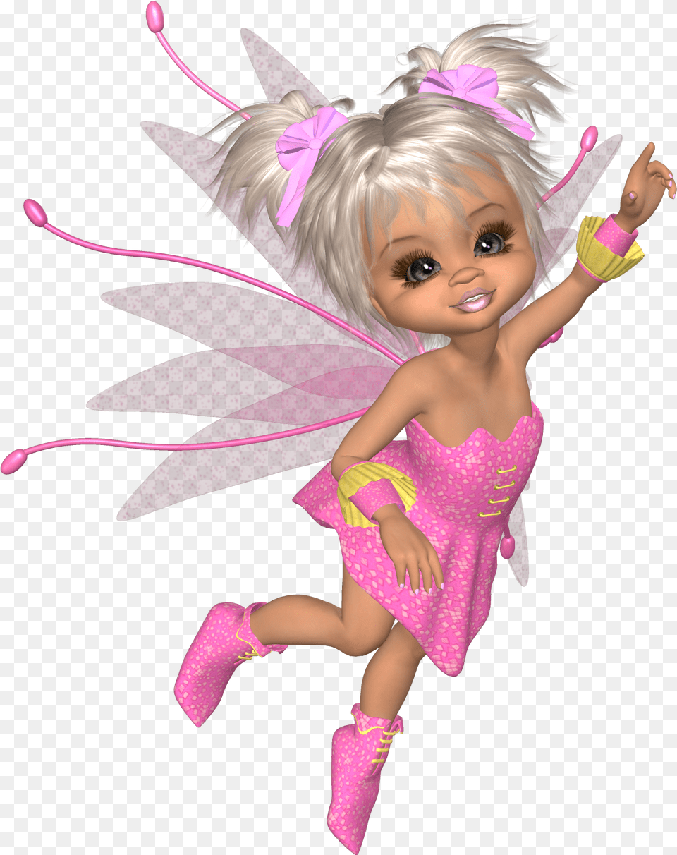 Fairy, Baby, Person, Doll, Toy Free Png