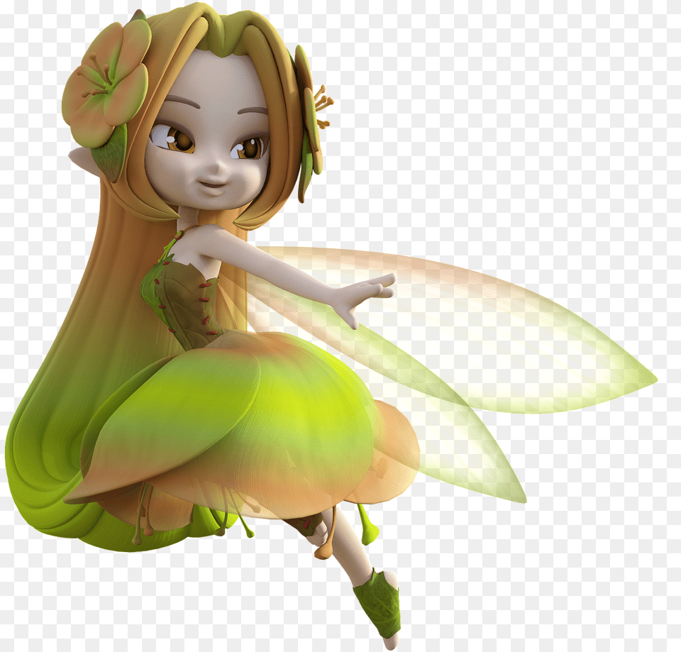 Fairy, Doll, Toy, Face, Head Free Transparent Png