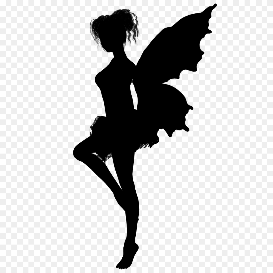 Fairy, Silhouette, Leisure Activities, Dancing, Person Free Png Download