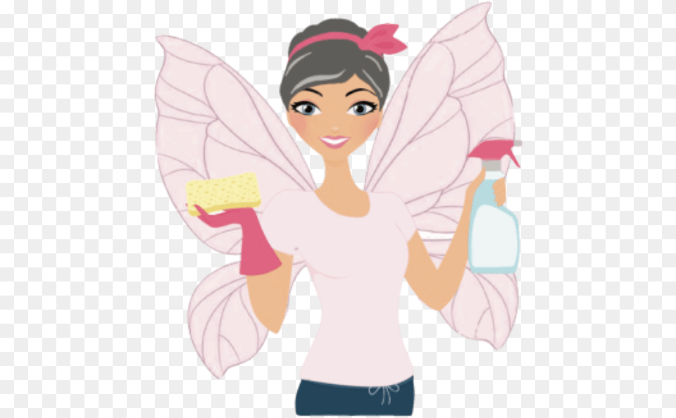 Fairy, Cleaning, Person, Baby, Face Free Png