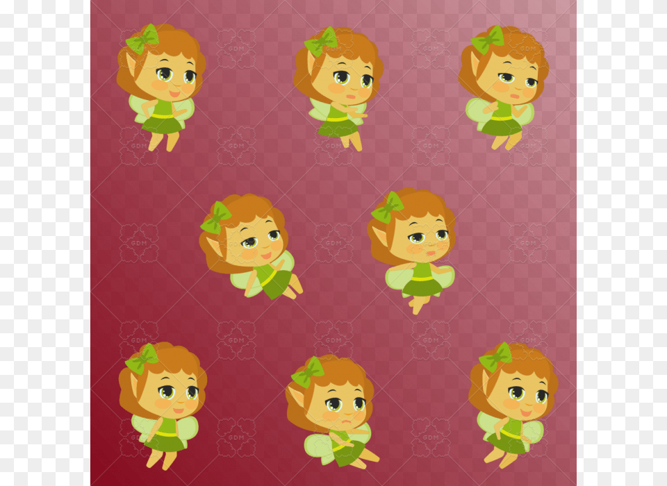 Fairy, Baby, Person, Doll, Toy Png