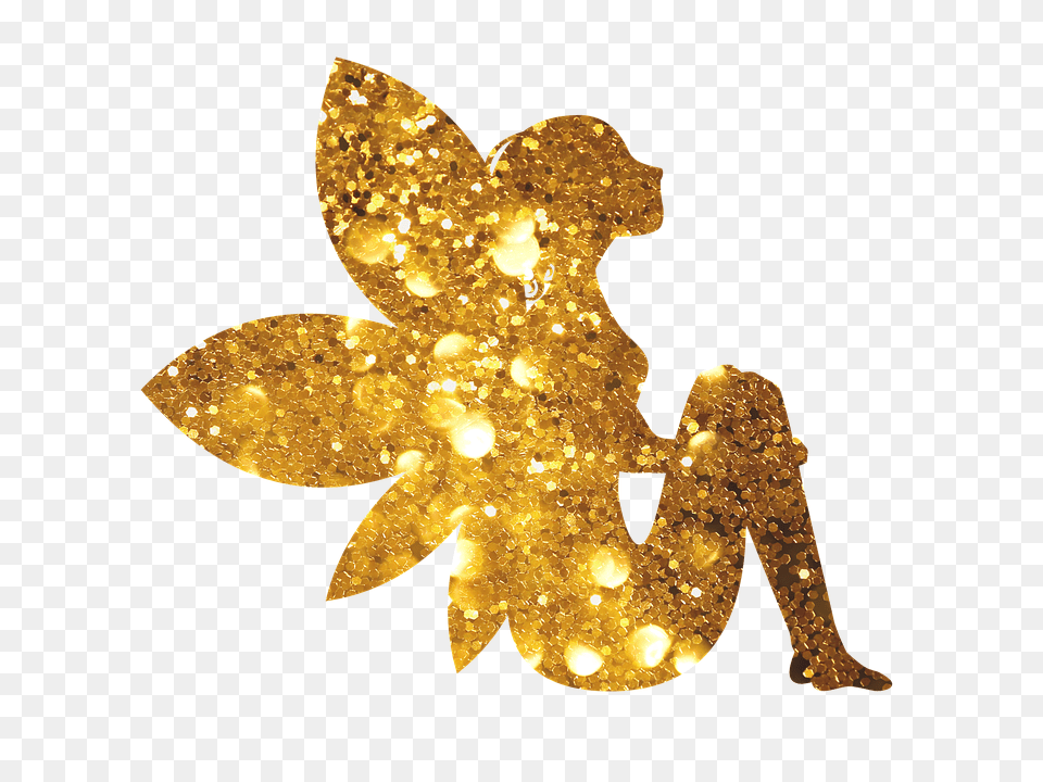 Fairy, Accessories, Gold, Jewelry, Glitter Png