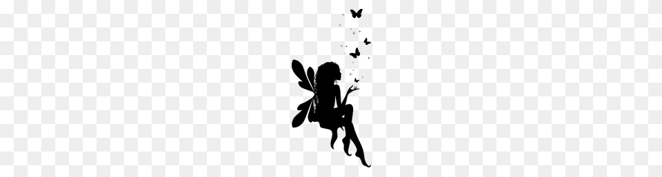 Fairy, Gray Png