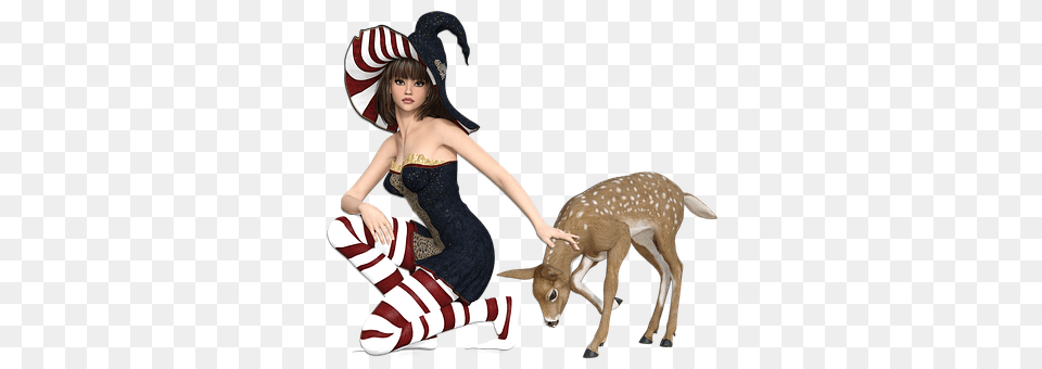 Fairy Animal, Wildlife, Clothing, Deer Png Image
