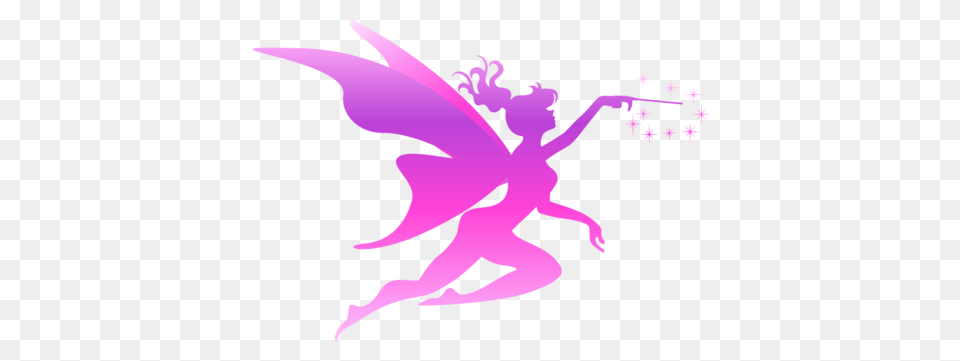 Fairy, Purple, Person, Cupid Png Image