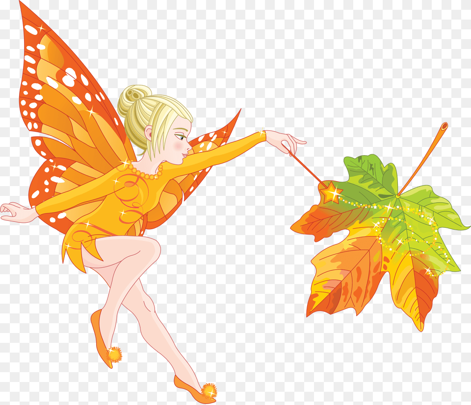 Fairy, Plant, Leaf, Adult, Person Free Png
