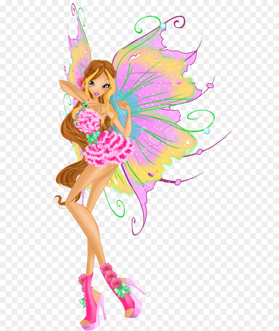 Fairy, Art, Graphics, Purple, Person Free Png Download