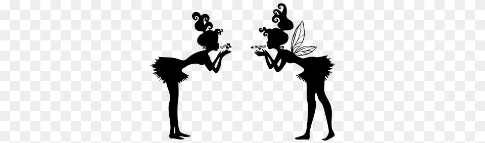 Fairy, Gray Free Png