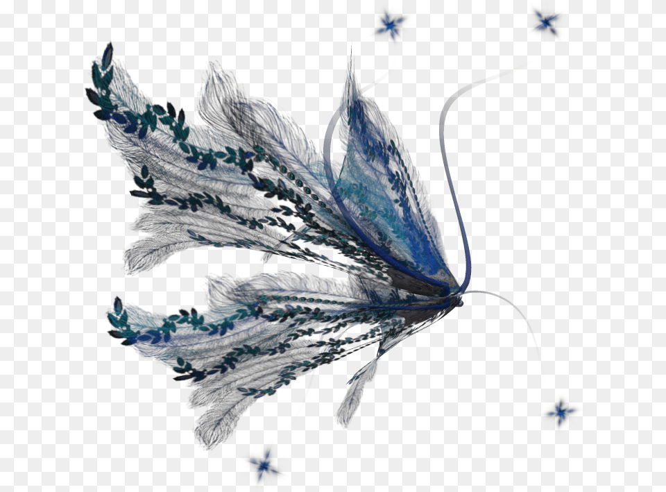 Fairy And Butterfly Sketch, Leaf, Plant, Accessories, Animal Free Transparent Png