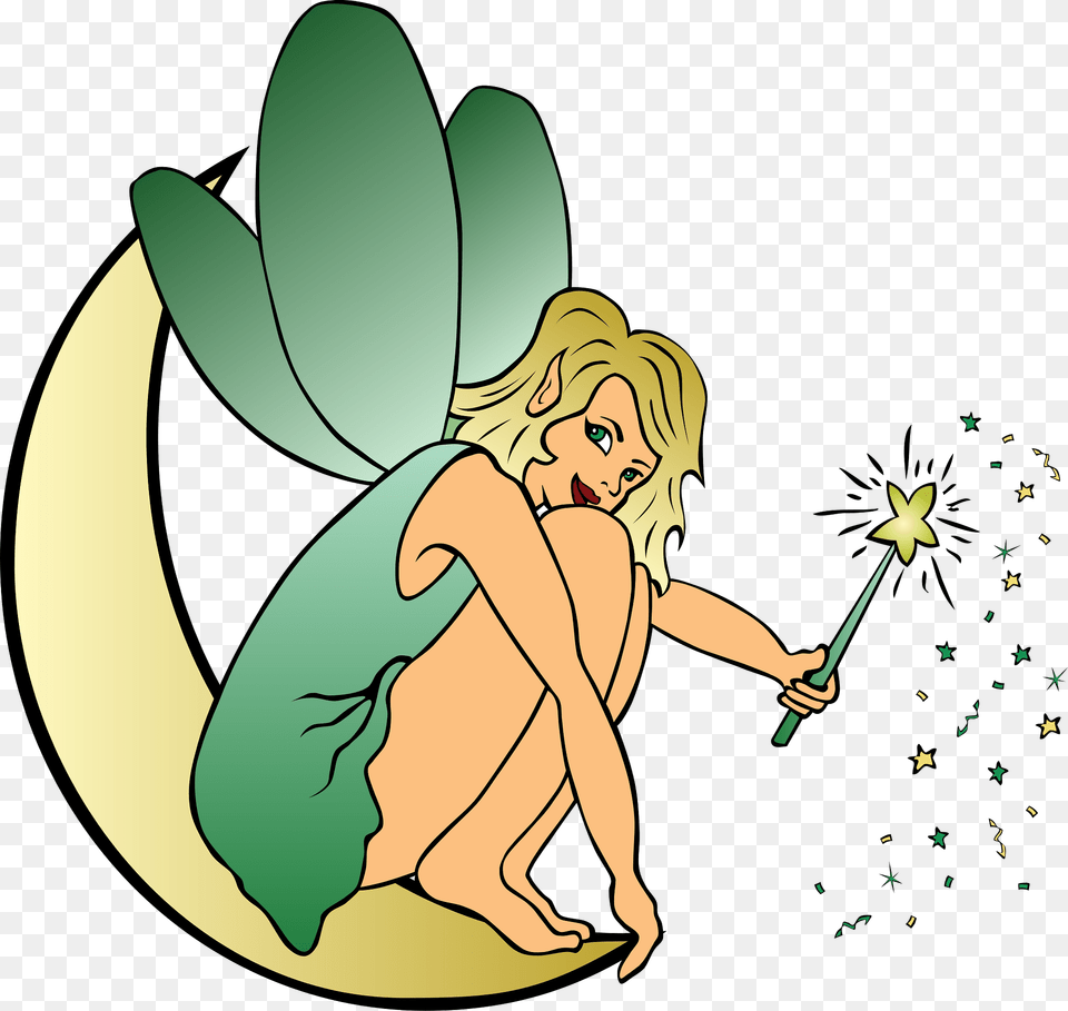 Fairy Clipart, Flower, Plant, Baby, Person Png Image