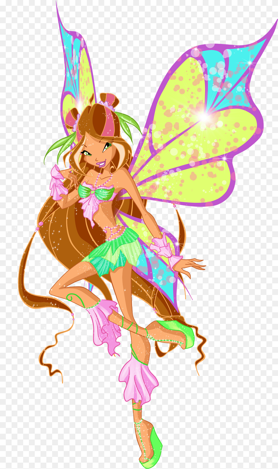 Fairy Clipart Flora Winx Club Flora Sophix, Adult, Female, Person, Woman Free Png Download