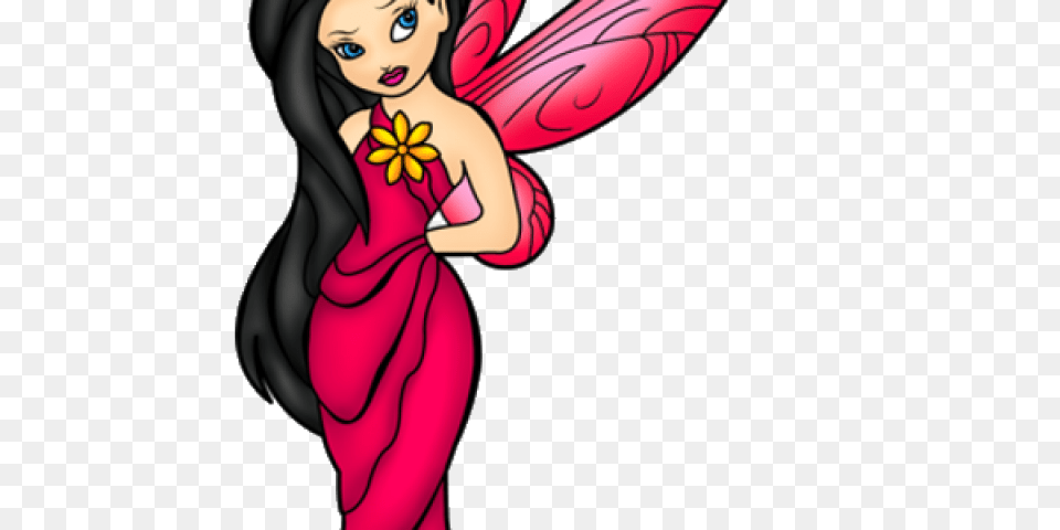 Fairy Clipart Tinkerbell, Book, Comics, Publication, Baby Free Transparent Png