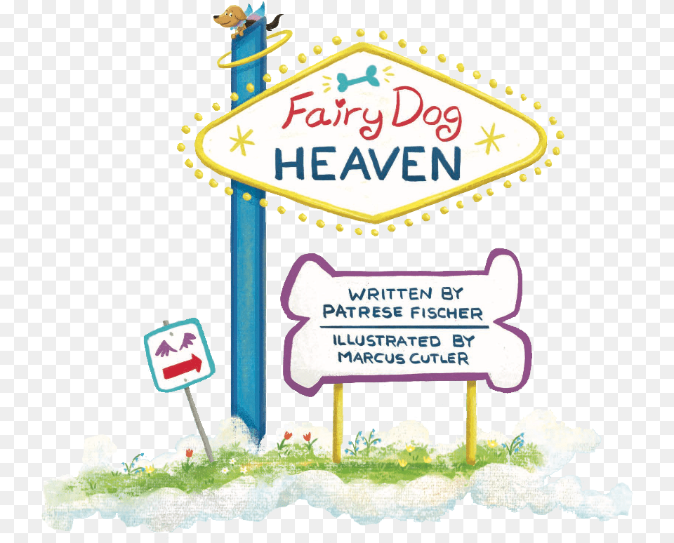 Fairy Dog Heaven By Patrese Fischer And Marcus Birthday Cake, People, Person, Advertisement, Birthday Cake Free Png