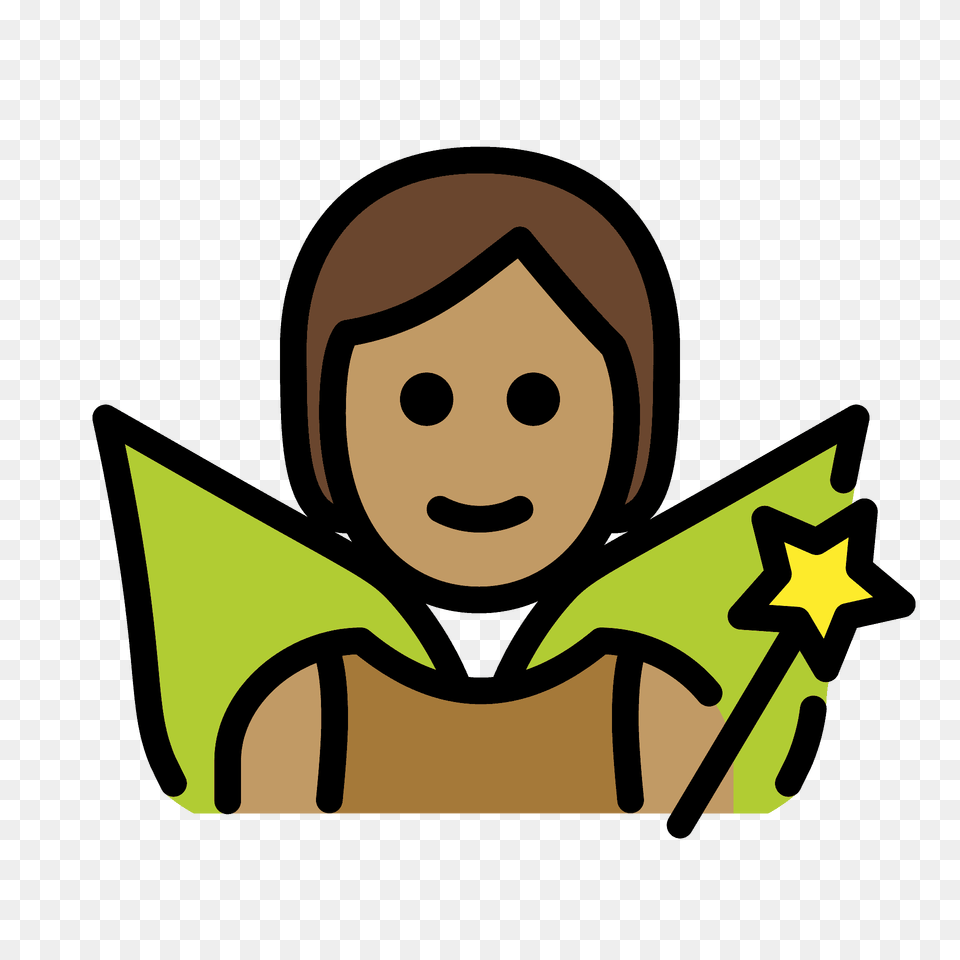 Fairy Emoji Clipart, Person, Reading, Symbol, Face Png