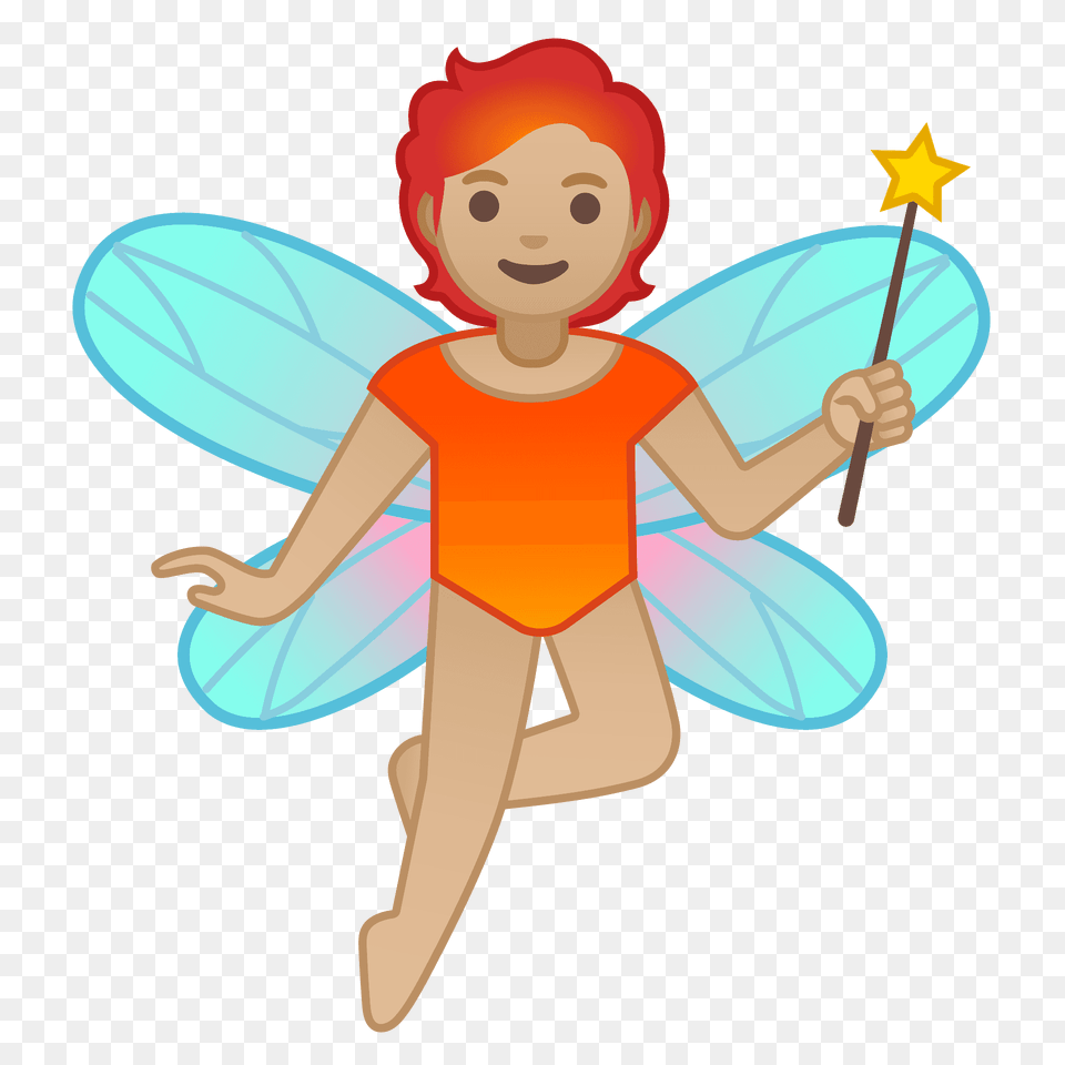 Fairy Emoji Clipart, Baby, Face, Head, Person Free Png