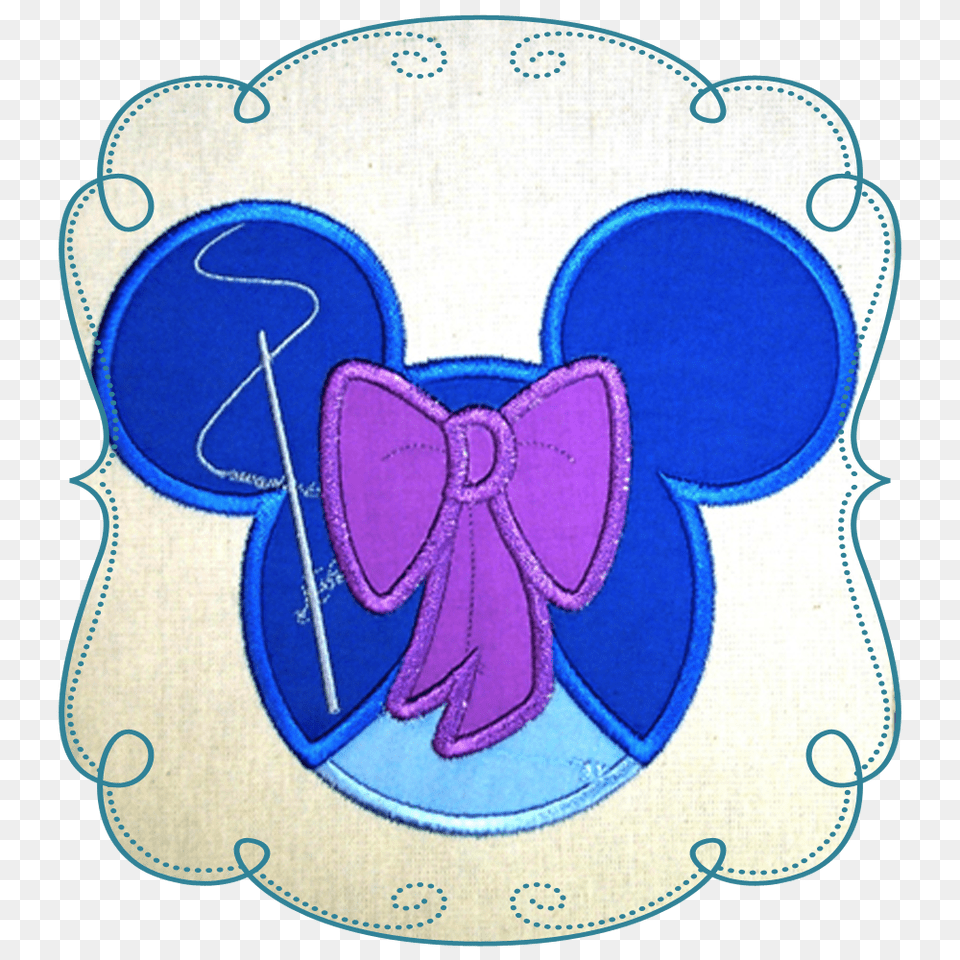 Fairy Godmother Applique Machine Embroidery Design Pattern Instant, Home Decor, Stitch, Cushion, Art Png Image