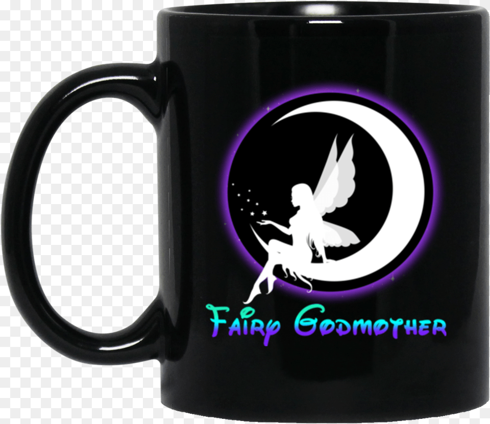 Fairy Godmother Black Mug Princess Are Born In July, Cup, Beverage, Coffee, Coffee Cup Free Transparent Png