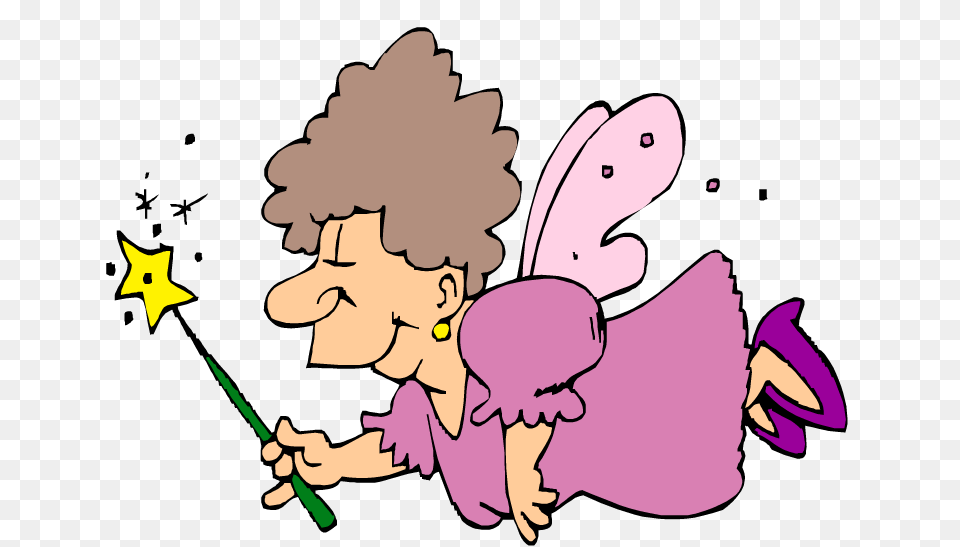 Fairy Godmother Clipart Gallery Images, Cupid, Cartoon, Face, Baby Free Png Download