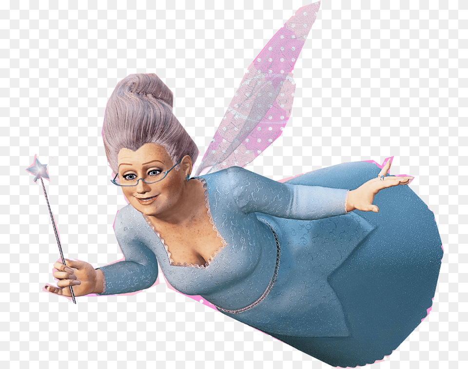 Fairy Godmother Fairy Godmother From Shrek, Adult, Female, Person, Woman Free Transparent Png