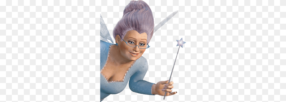 Fairy Godmother Shrek 2 Fairy Godmother Shrek, Adult, Person, Female, Woman Free Png Download