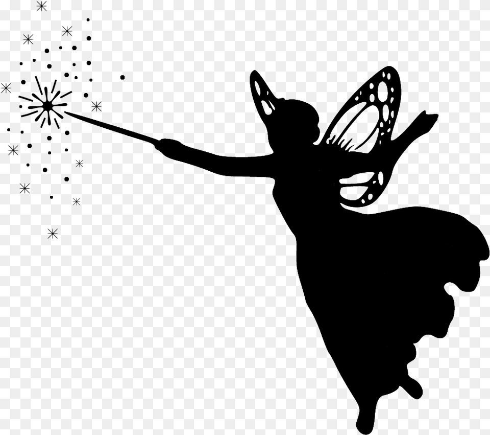 Fairy Godmother Silhouette Cinderella, Dancing, Leisure Activities, Person, Ballerina Png