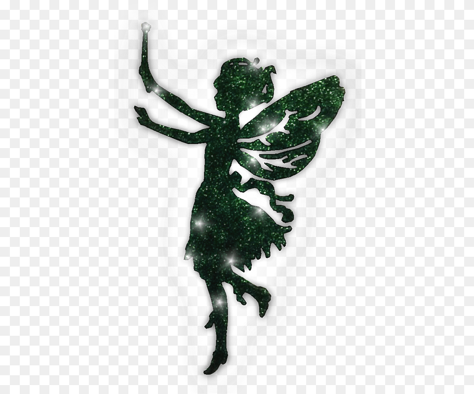 Fairy Green Transparent Clipart Cliparts For Christmas Fairy Black And White, Accessories, Gemstone, Jewelry, Adult Free Png