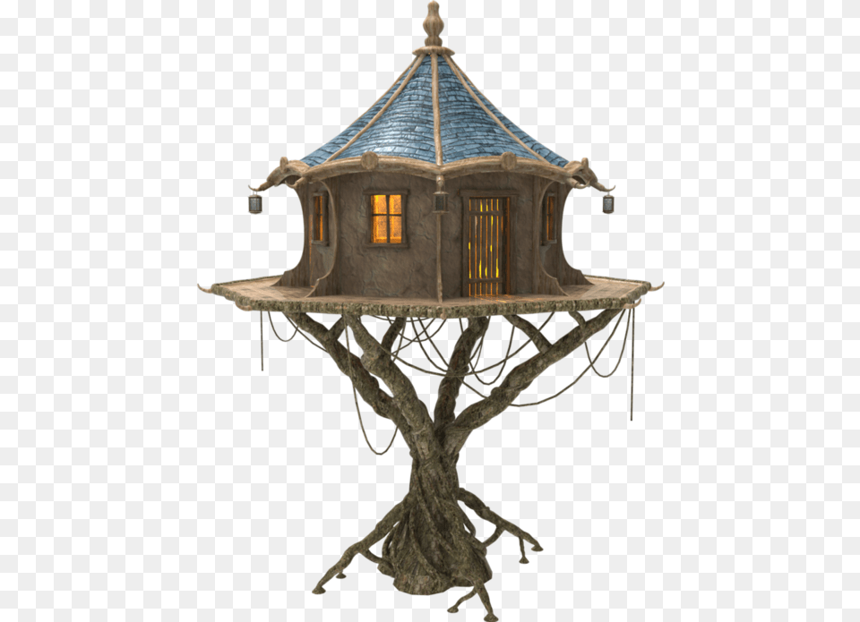 Fairy House Elf Fairy Tree House, Outdoors, Architecture, Building, Housing Free Transparent Png