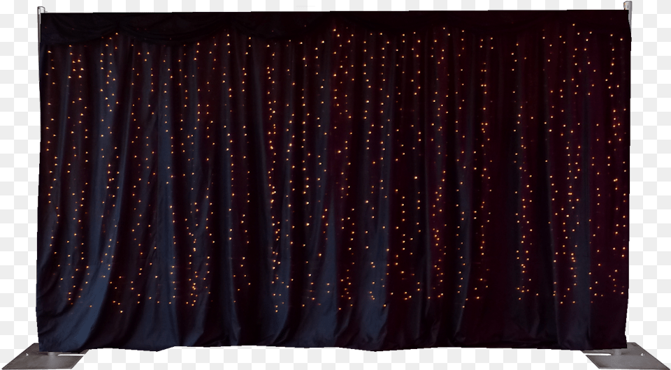 Fairy Light Backdrop Window Valance, Curtain, Stage Free Png