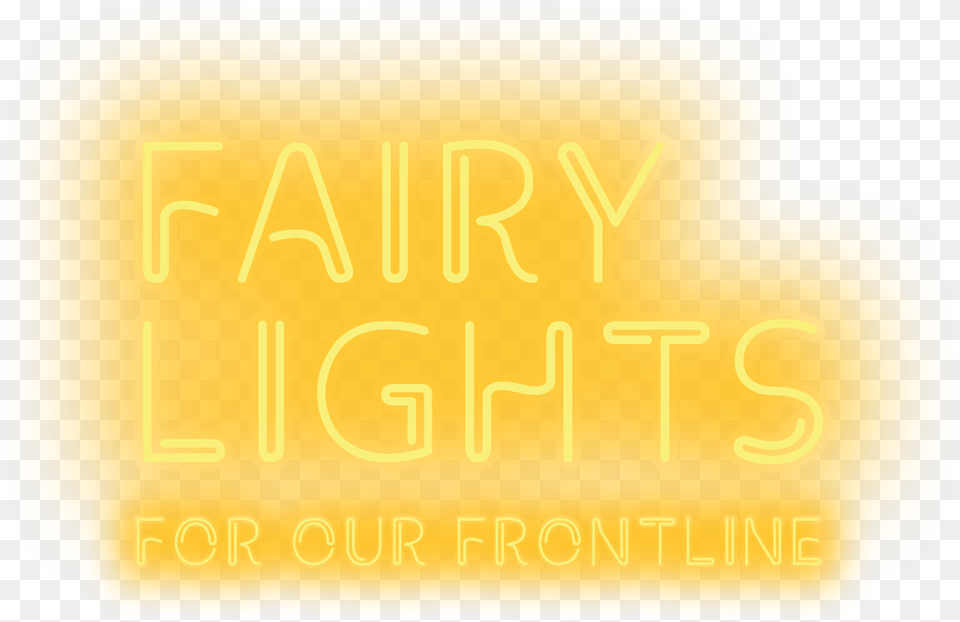 Fairy Lights For Our Frontline Calligraphy, Text Free Transparent Png