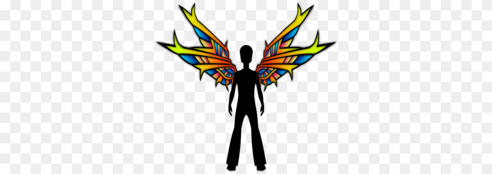 Fairy Pixie Cut Angel Bird, Person, Emblem, Symbol Png Image