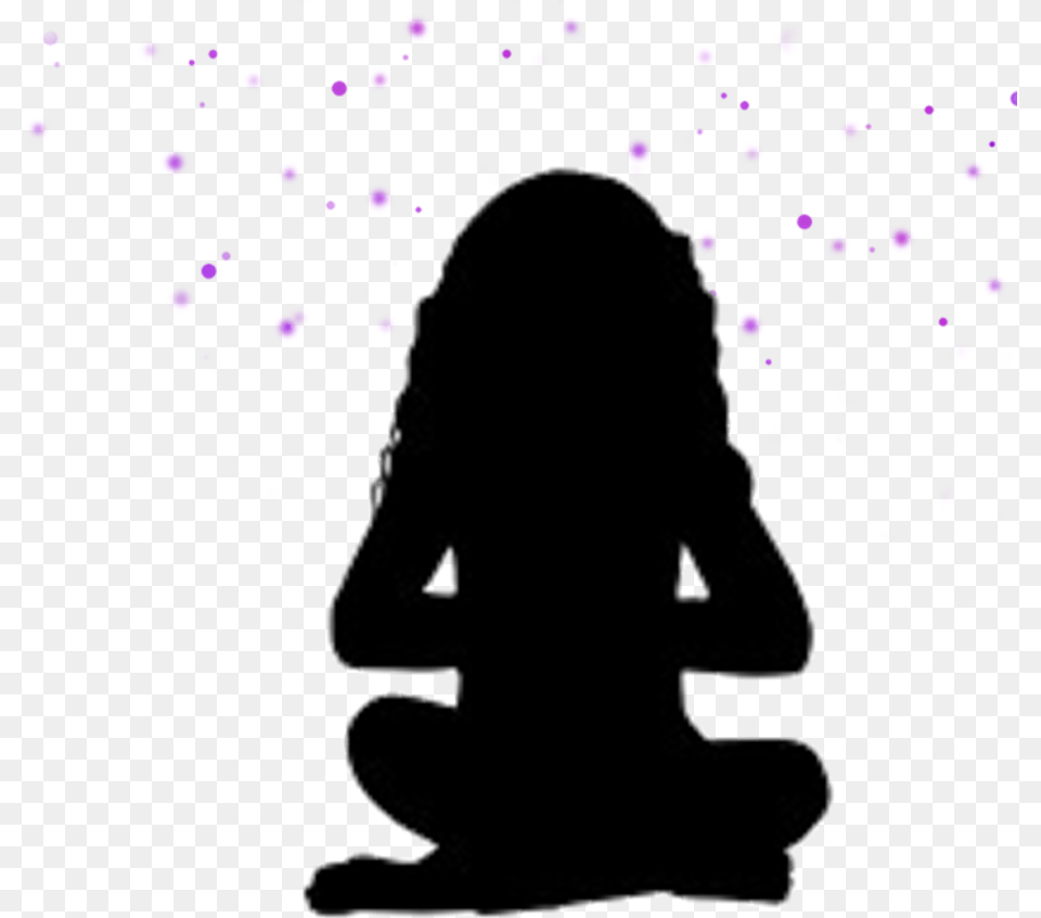 Fairy Silhouette, Baby, Person, Purple, Art Free Transparent Png