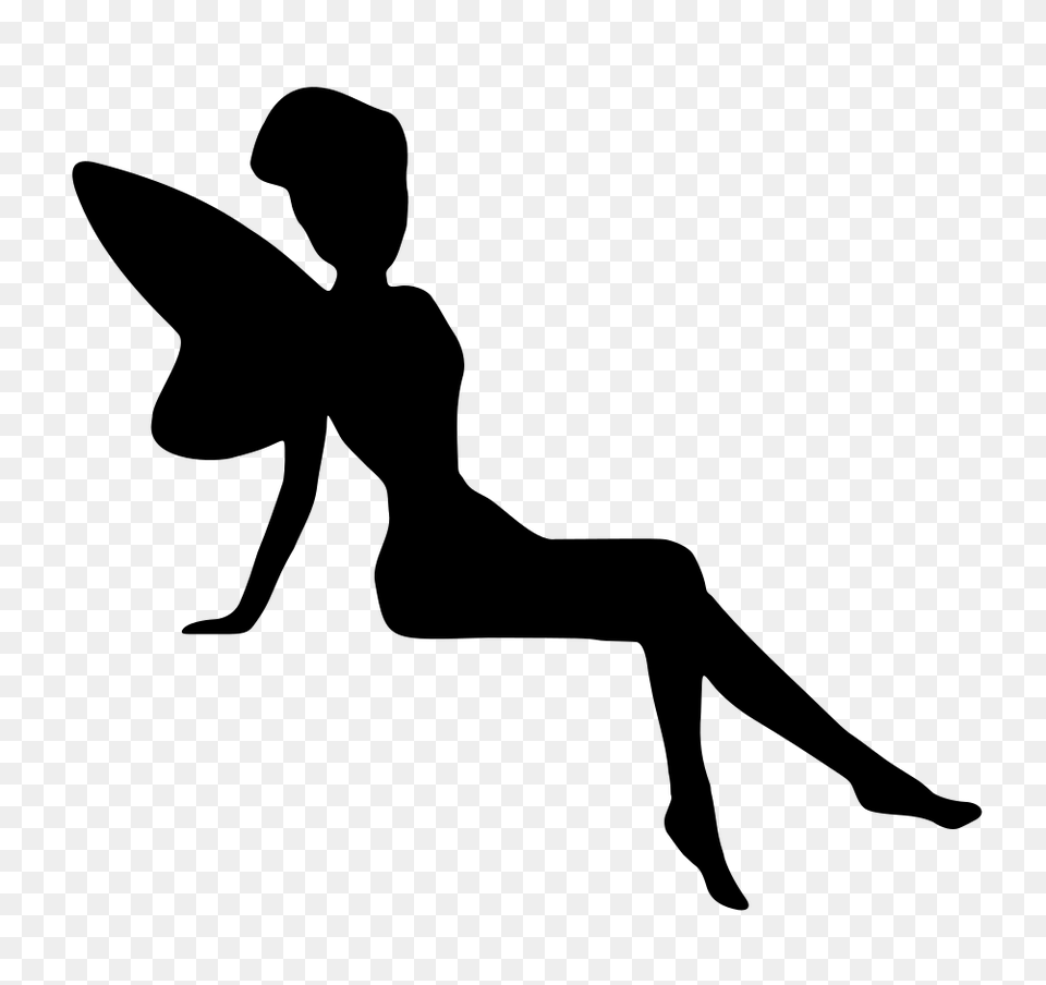Fairy Silhouette Clip Art, Green, Person, Dancing, Leisure Activities Free Transparent Png