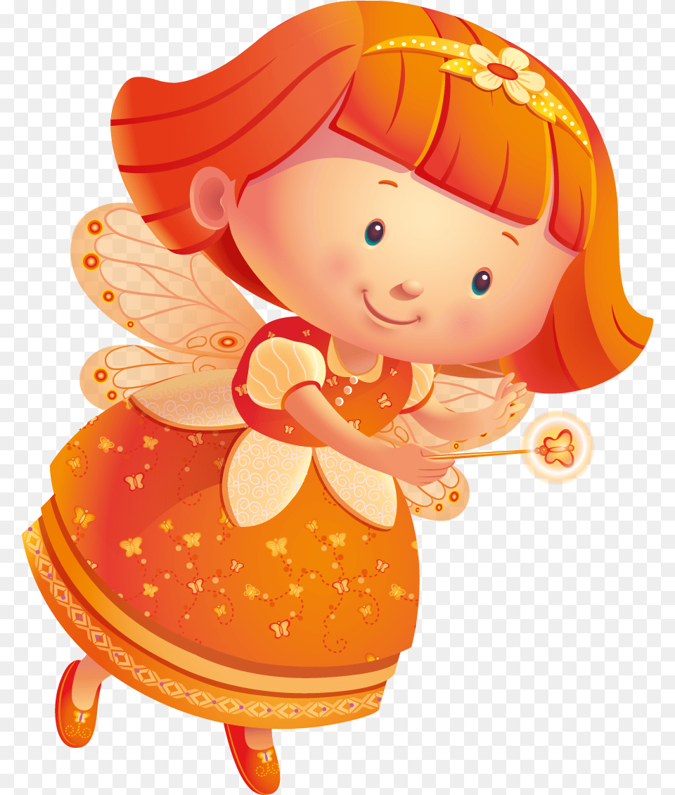 Fairy Silhouette Clip Art At Getdrawings Animados Naranjas, Doll, Toy, Nature, Outdoors Free Transparent Png