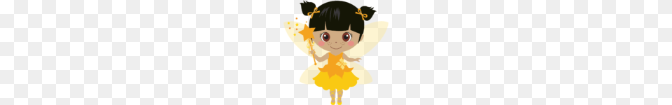 Fairy Silhouette Transparent Clip Art M, Baby, Person, Daffodil, Flower Free Png