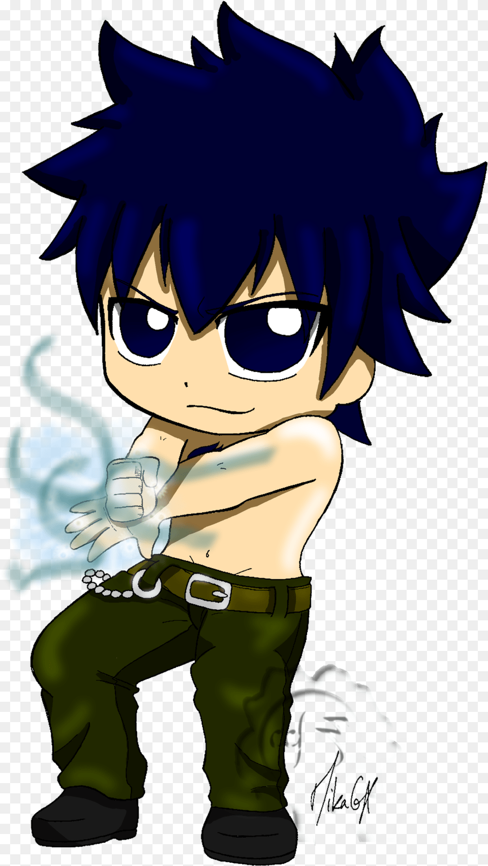 Fairy Tail Chibi Gray, Book, Comics, Publication, Baby Free Transparent Png