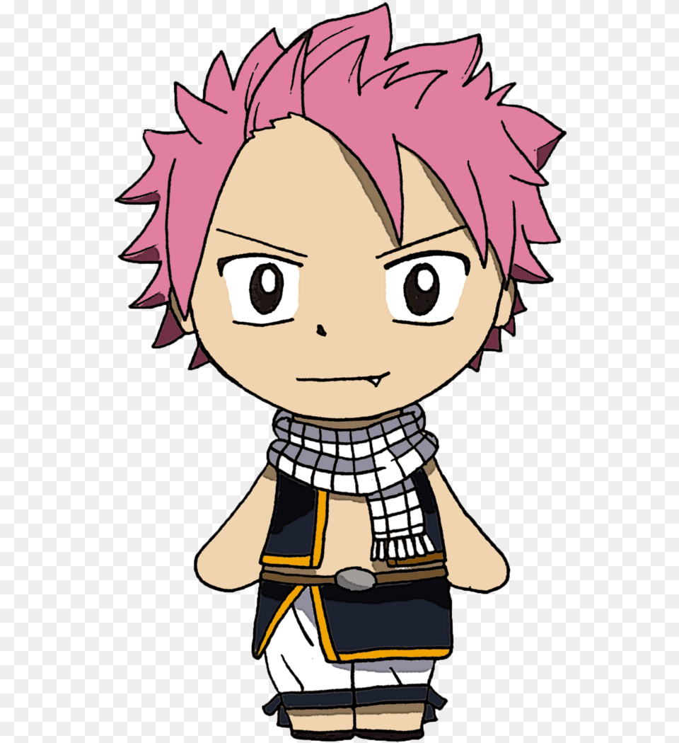 Fairy Tail Clipart Hd Chibi Natsu Dragneel Hd, Book, Comics, Publication, Baby Png Image