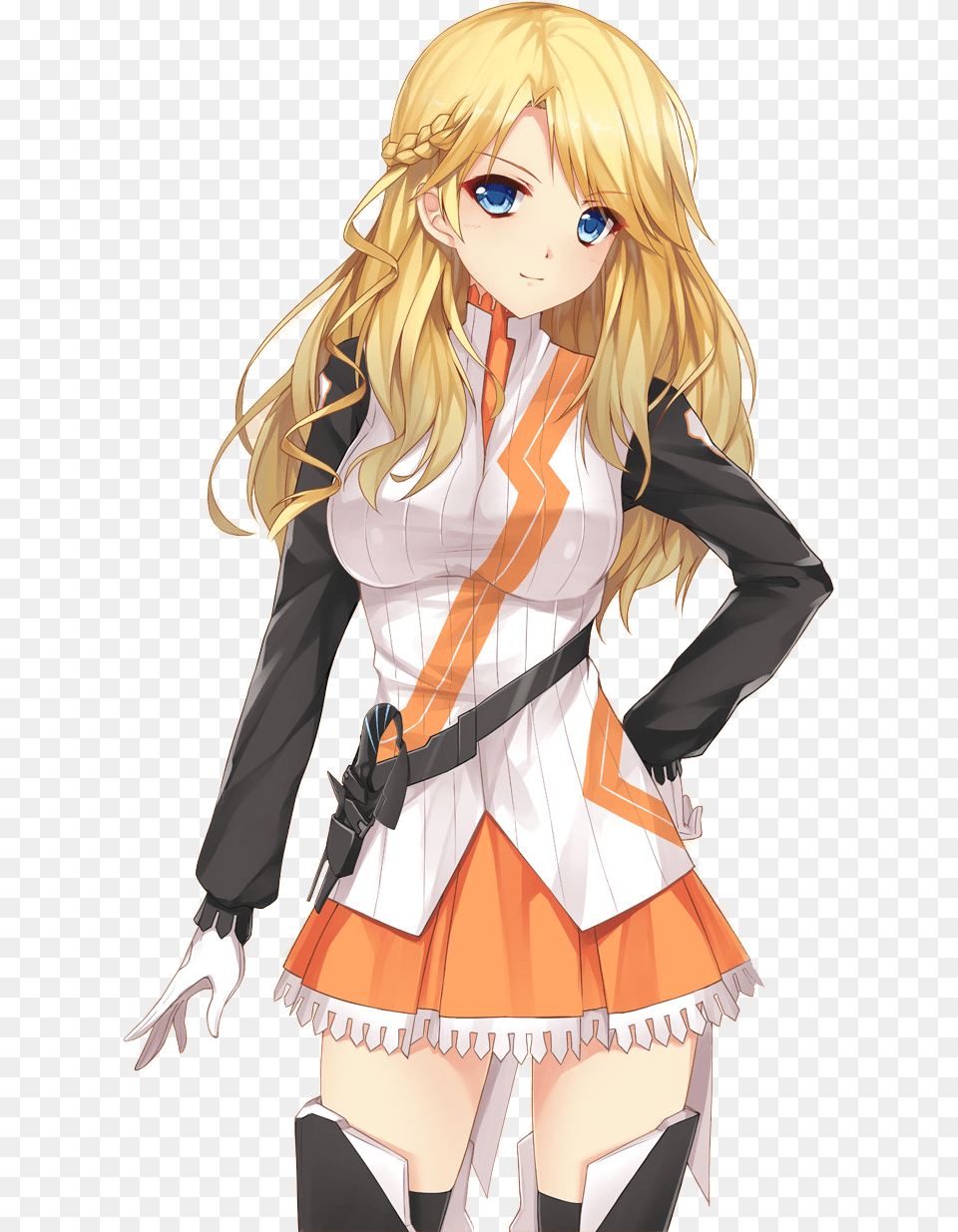 Fairy Tail Fanon Wiki Blonde Hair Anime Girl, Publication, Book, Comics, Adult Free Png Download
