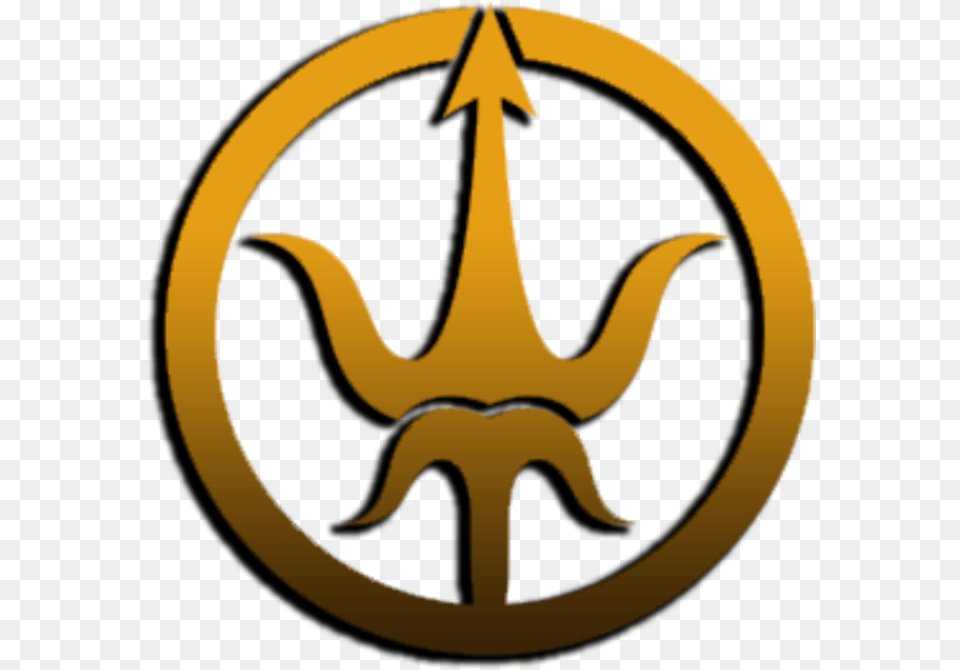 Fairy Tail Fanon Wiki Emblem, Logo, Symbol, Weapon, Trident Png