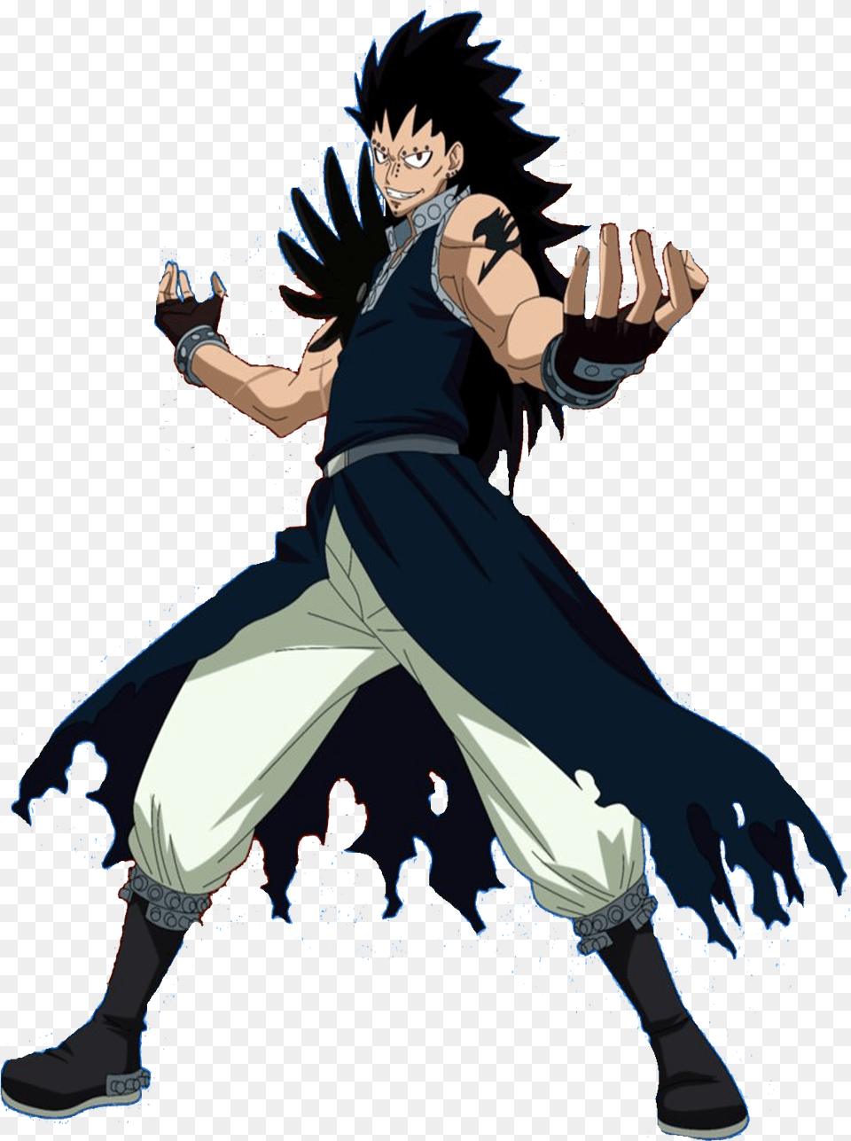 Fairy Tail Gajeel Redfox, Book, Comics, Person, Publication Free Png Download