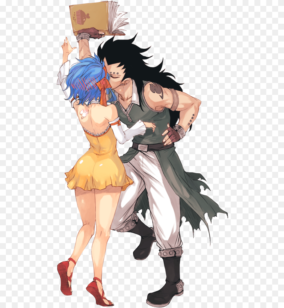 Fairy Tail Gajeel X Levy, Book, Publication, Comics, Adult Free Png