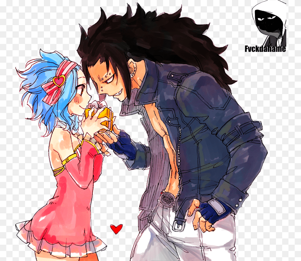 Fairy Tail Gajeel X Levy Render, Book, Comics, Publication, Adult Png Image