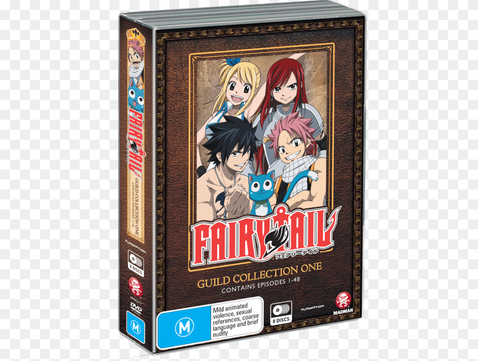 Fairy Tail Guild Collection, Book, Comics, Publication, Person Free Png Download