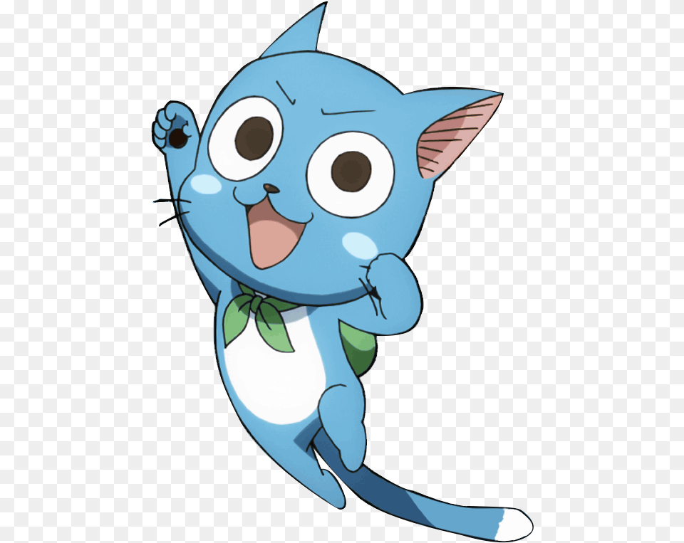 Fairy Tail Happy, Animal, Bird, Jay, Baby Png