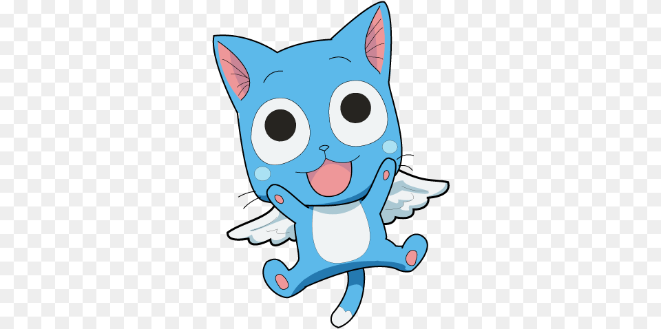 Fairy Tail Happy Cute Fairy Tail Happy, Plush, Toy, Applique, Pattern Png