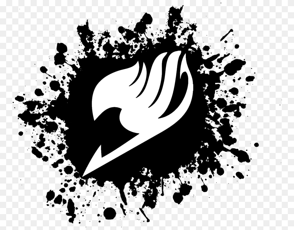 Fairy Tail Logo Transparent, Stencil, Animal, Fish, Sea Life Free Png Download