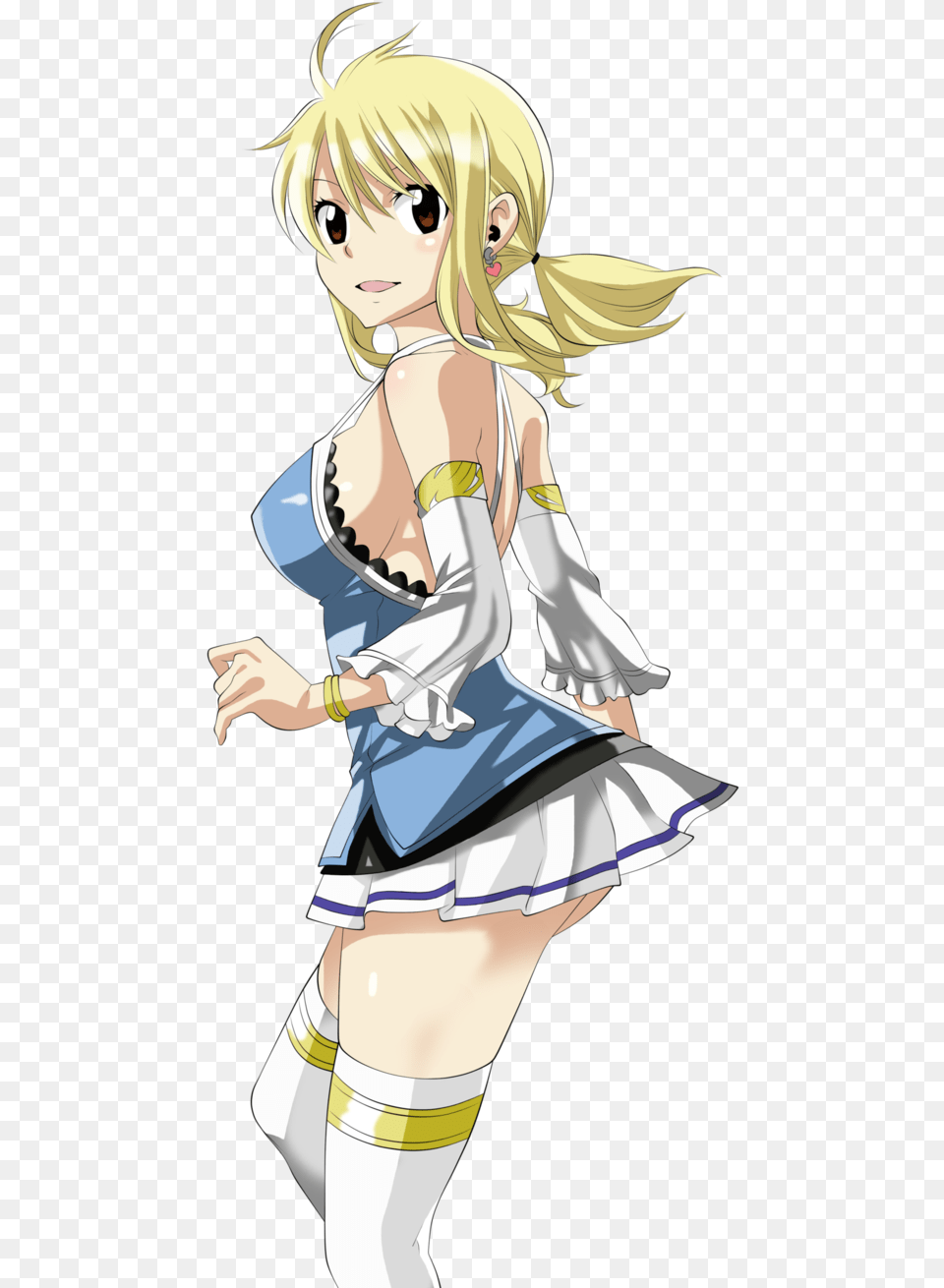 Fairy Tail Lucy Download Fairy Tail Natsu Et Lucy, Adult, Publication, Person, Woman Free Transparent Png
